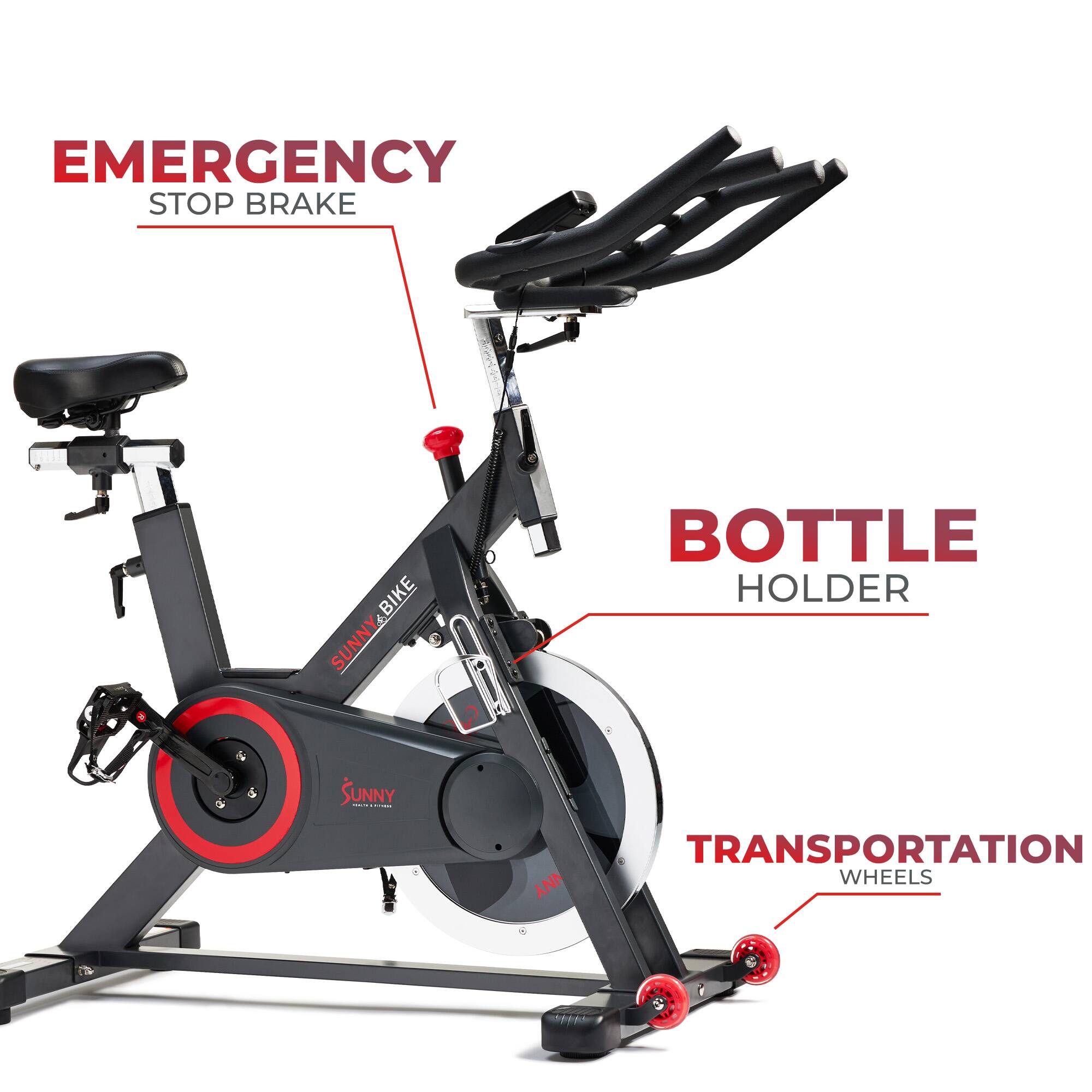 EMERGENCY STOP BRAKE, BOTTLE HOLDER, TRANSPORTATION WHEELS, SUNNY&BIKE BIKE SUNNY
