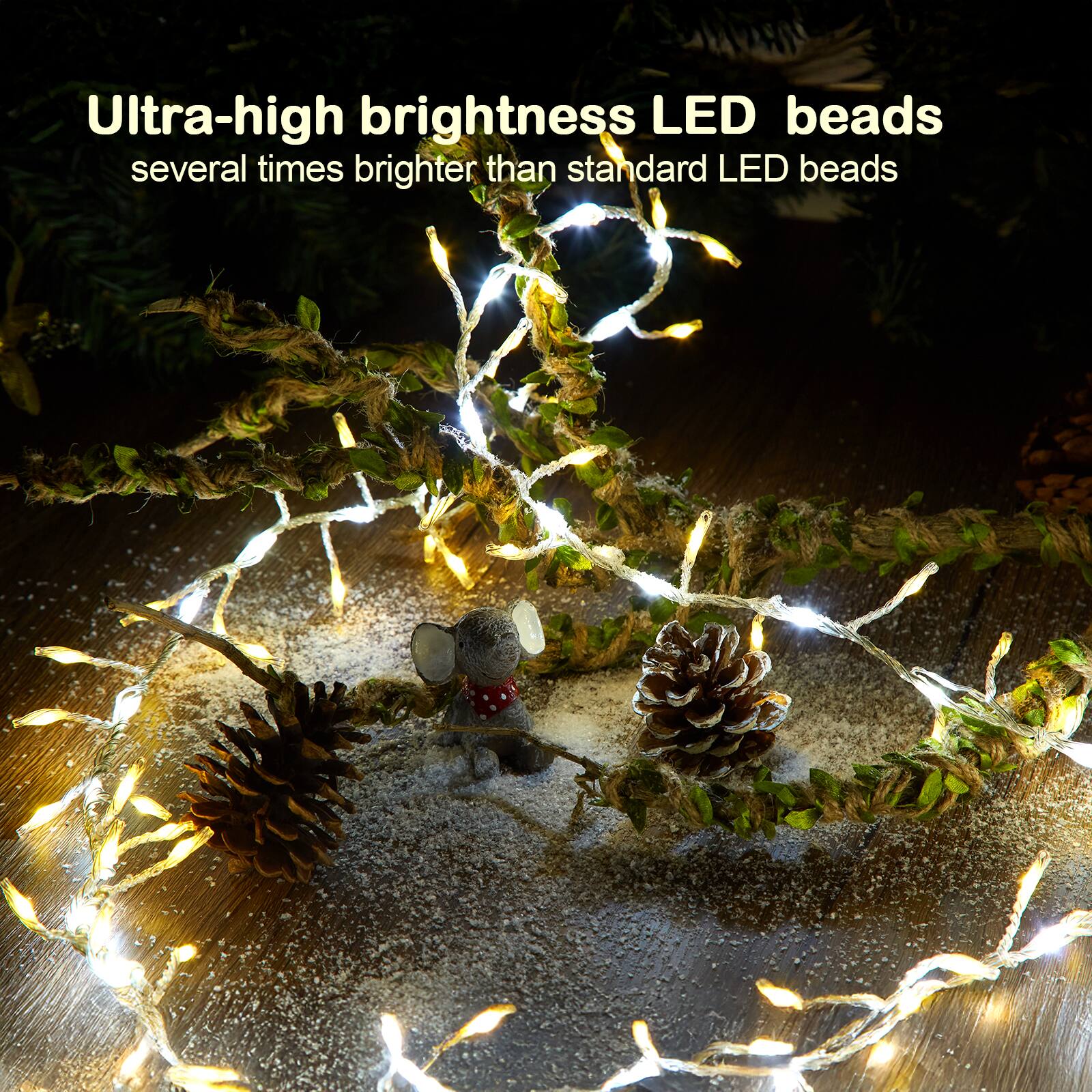 Ultra-high brightness LED beads
several times brighter than standard LED beads