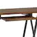 Alt View 12. Simpli Home - Sawhorse industrial 60 inch wide solid walnut wood and metal desk - Walnut.