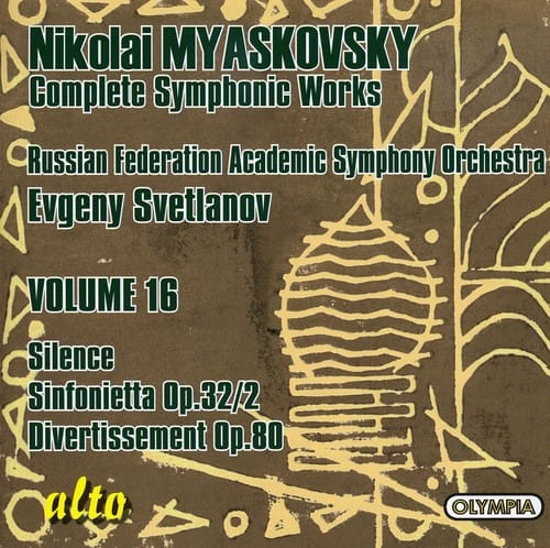 Evgeny Svetlanov - Silence Op 9 / Sinfonietta / Divertissement   - COMPACT DISCS [CD] price history on PriceWatchPro