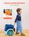 Unlock and Play Anywhere
With a pushable handle
unlock
Rotating Toy Jack Stand