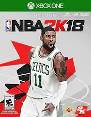 XBOX ONE
4K HDR
XBOX ONE X ENHANCED
KYRIE IRVING
NBA 2K18
CELTICS 11
EVERYONE 10+
E 10+
ESRB
Online Interactions Not Rated by the ESRB
#1
2K