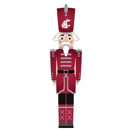 Fan Creations - Washington State Cougars 46" Nutcracker Leaner - Multicolor