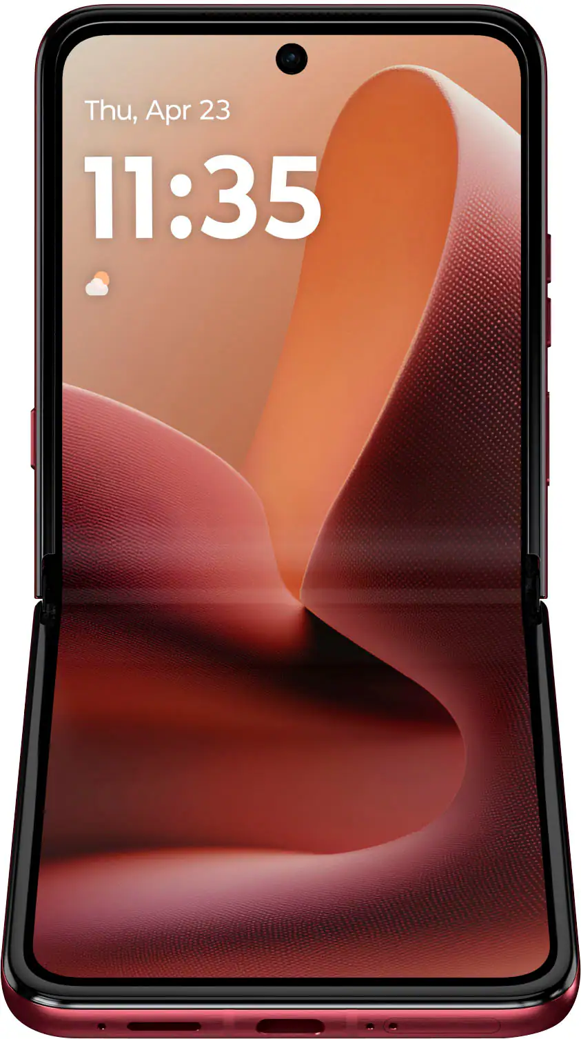 Motorola razr ultra 2025 512GB (Unlocked) PANTONE Rio Red PB770070US ...