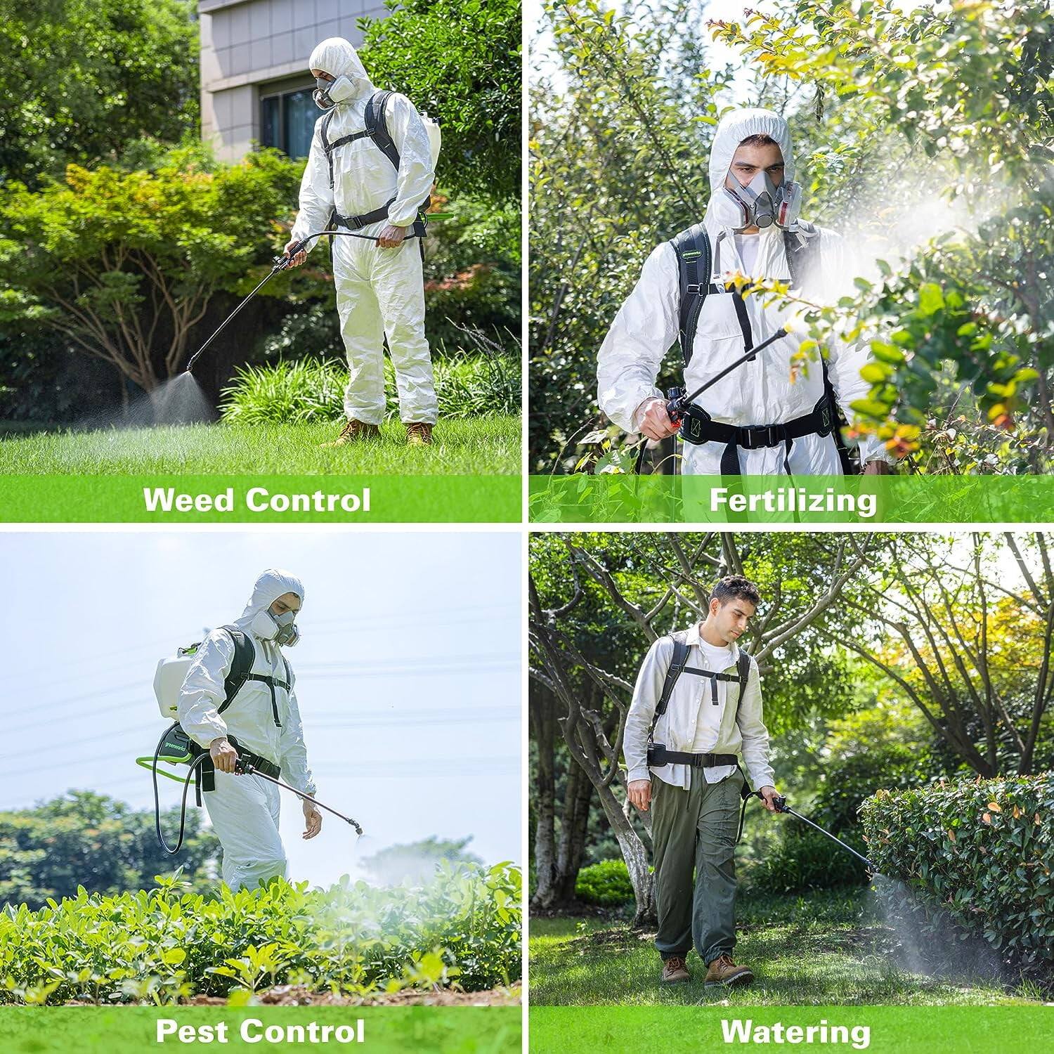 Weed Control  
Fertilizing  
Pest Control  
Watering