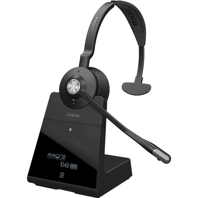 Jabra - Engage 75 SE Headset - Mono - Wireless - Bluetooth/DECT - 492.1 ft - 40 Hz to 16 kHz - Over-the-head, On-ear - Black