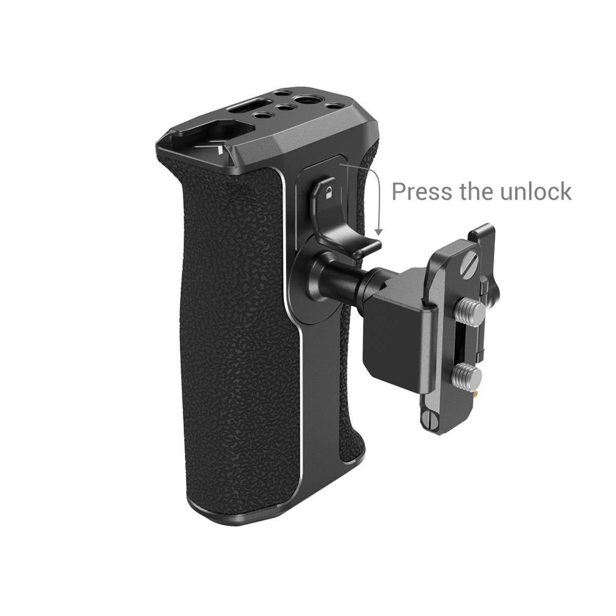 Press the unlock