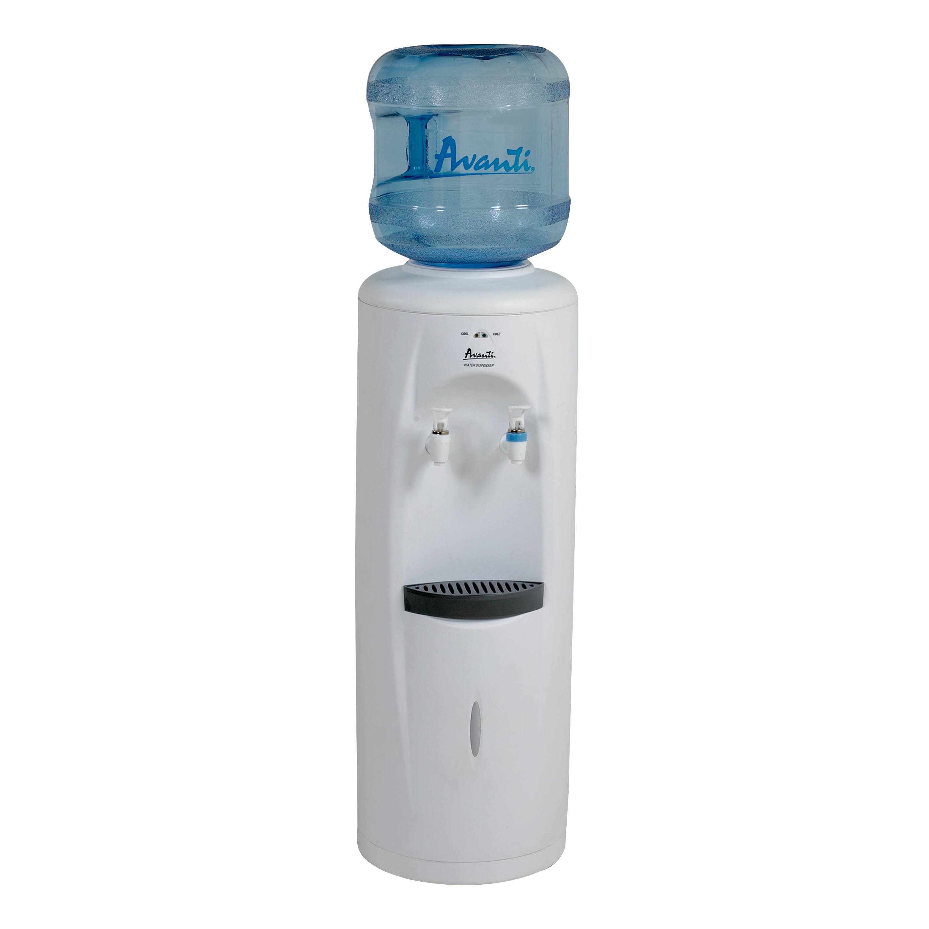 Angle. Avanti - Avanti Water Dispenser, Cold and Room Temperature, in White.