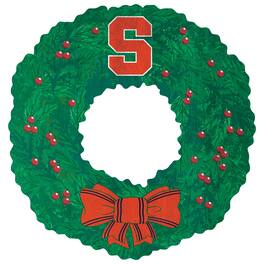 Fan Creations - Syracuse Orange 16'' Team Wreath Sign - Green