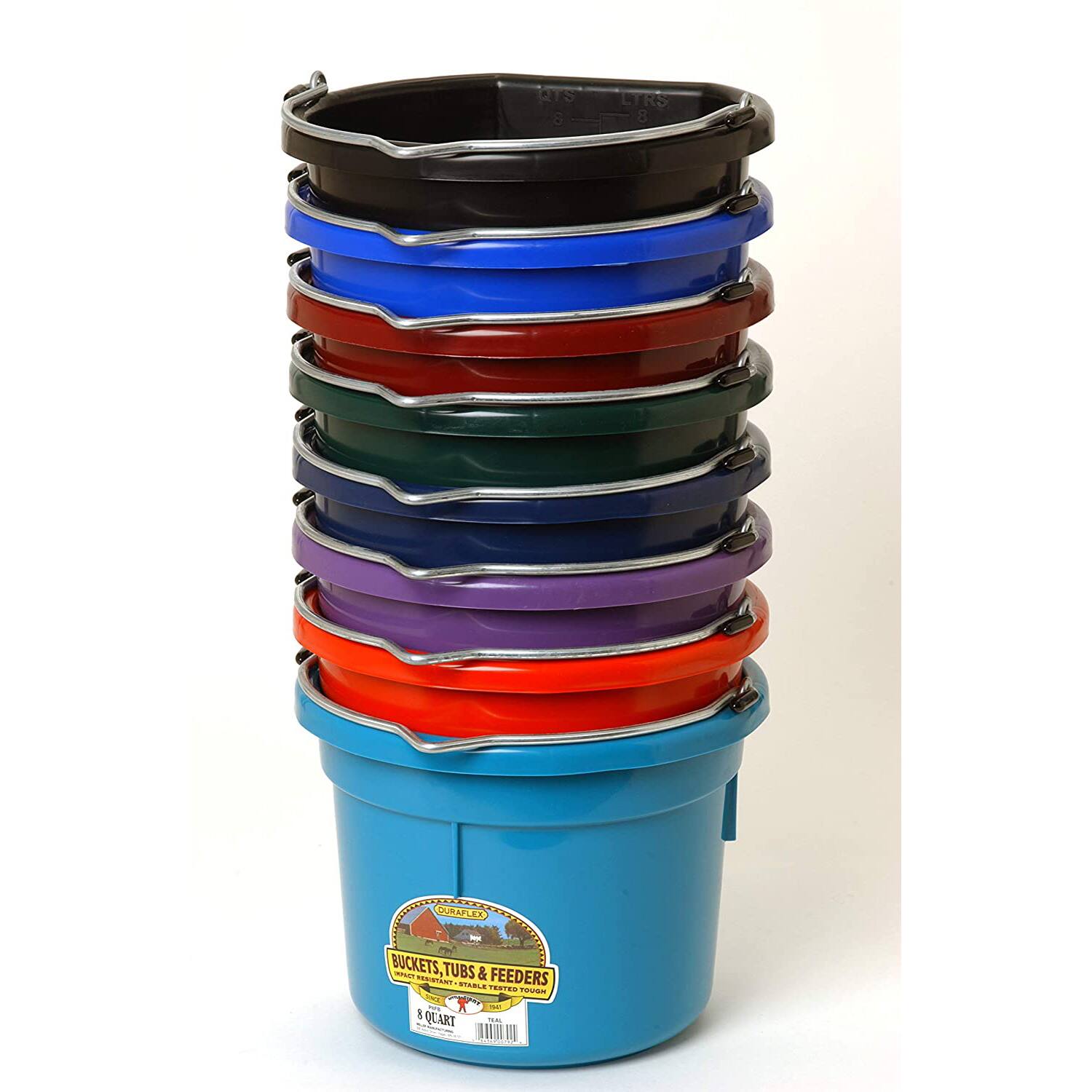 QTS LTRS B EAE BUCKETS, -AT TUBS & FEEDERS  
ackra TETER POVR T0% I QUART