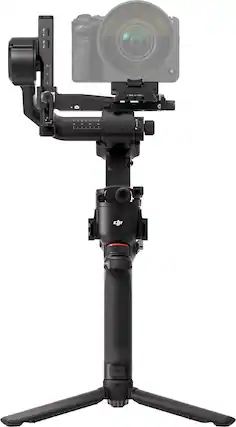 Front. DJI - DJI RS 5 - Camera Gimbal Stabilizer - Black.