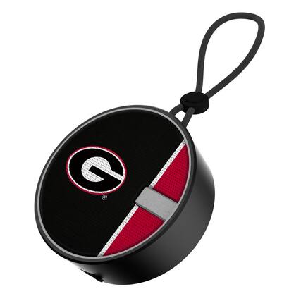 Front. Keyscaper - Georgia Bulldogs Logo Waterproof Bluetooth Speaker - Multicolor.