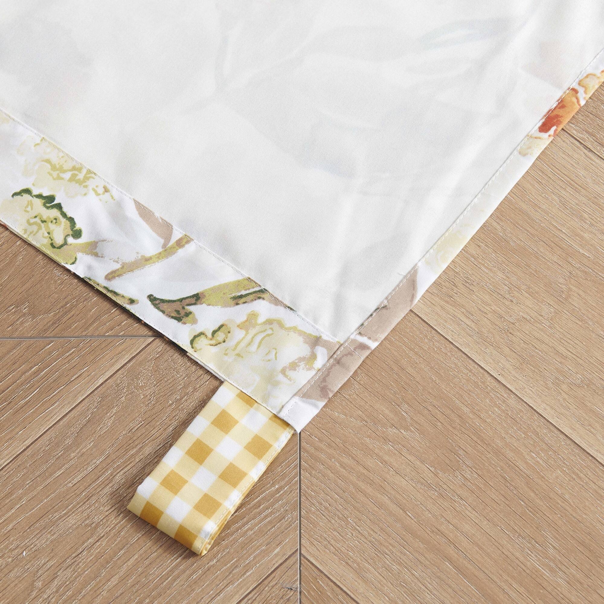 Left. Greenland Home Fashions - Somerset Curtain Panels (Set of 2) with Tiebacks 84" x 42" Gold by Greenland Home fashions - Gold.