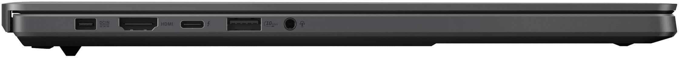 The text on the image reads "OCIN HDMI 10". This is likely a reference to the laptop's specifications, such as its display resolution or the number of HDMI ports available.