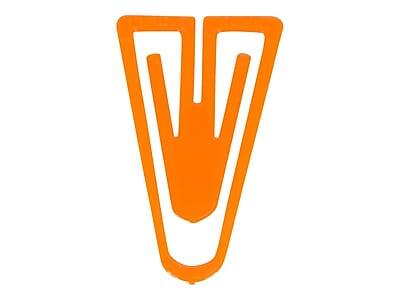 Alt View 2. Baumgartens - Plastiklips Paper Clips, X-Large, Assorted, 50/Box  - Assorted.