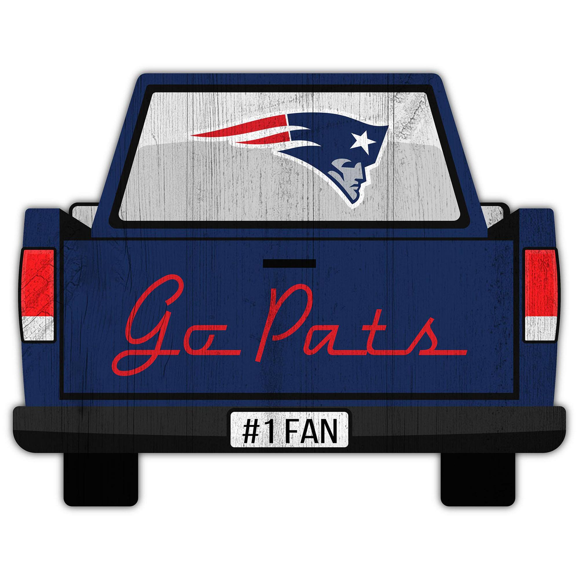 12'' x 12'' Truck Back D-cor