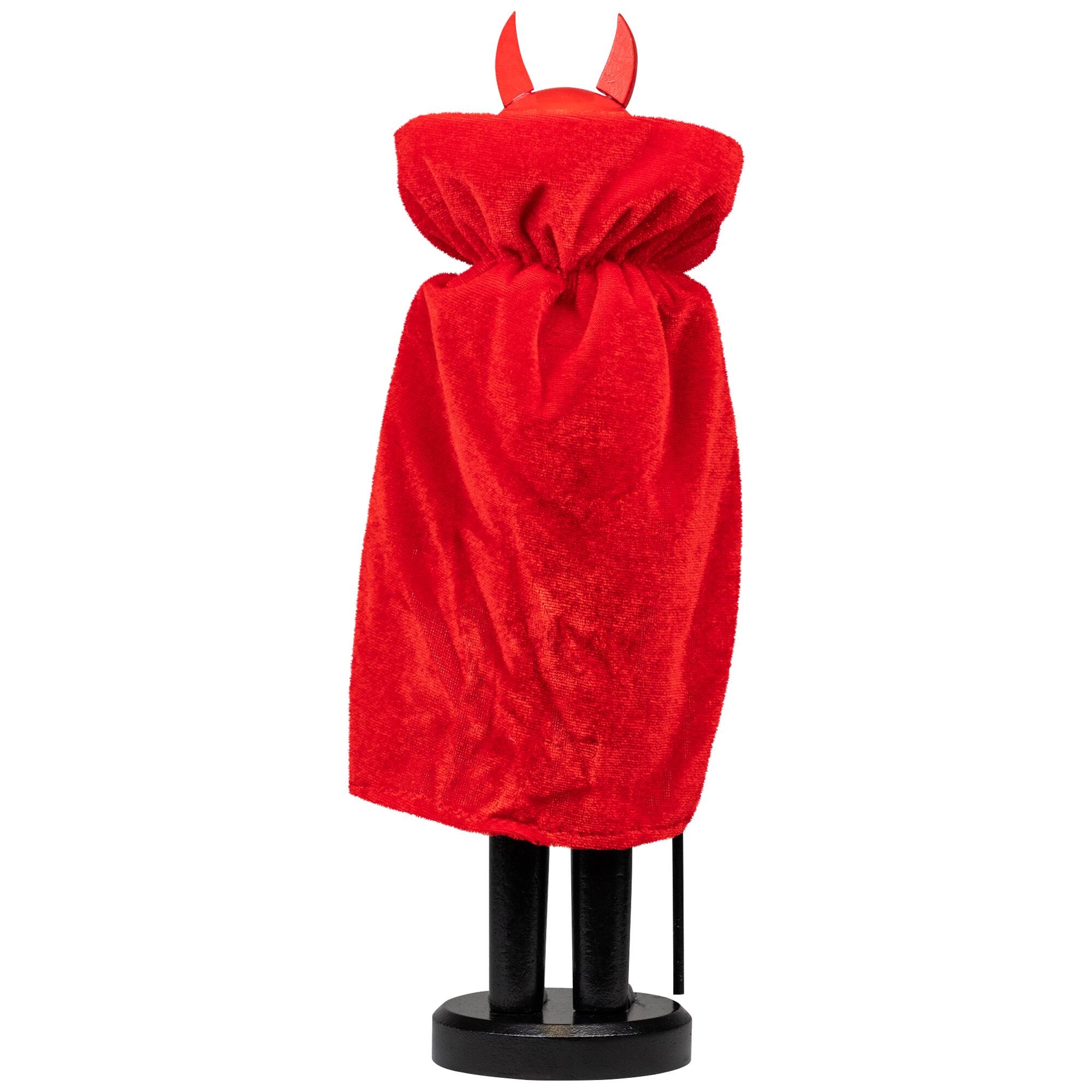 Alt View 6. Northlight - Devil with Pitchfork Halloween Nutcracker - 14" - Red and Black - Red.