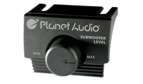 Planet Audio  
SUBWOOFER LEVEL  
MIN MAX