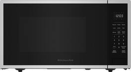 KitchenAid - 1.6 Cu. Ft. Countertop Microwave - Stainless Steel