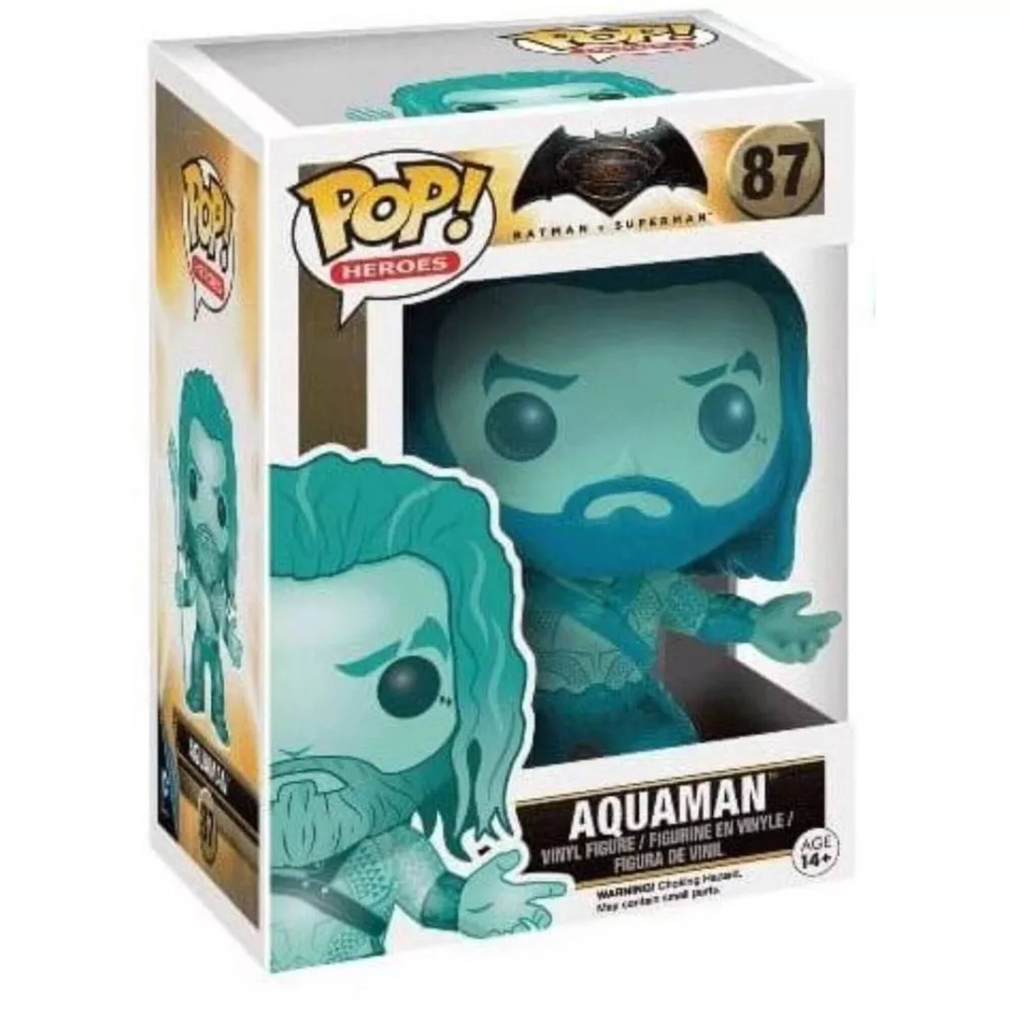 87 TRACK POP! BATMAN SUPERMAN HEROES

AQUAMAN
VINYL FIGURE / FIGURINE EN VINYLE / FIGURA DE VINIL
AGE 14+ WARNING! parts May