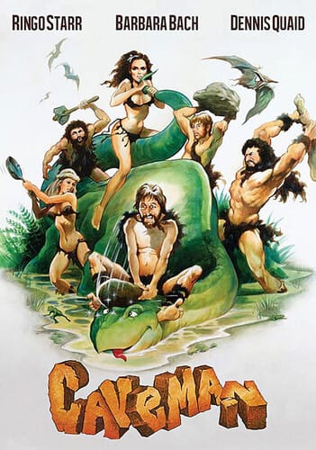 Front. Caveman   - DVD.