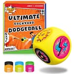 Swooc Games - Whomp Ball - Ultimate Backyard Dodgeball - Soft Foam Dice - Yard Games, PE Equipment, & Team Building Dodge Balls - Yellow