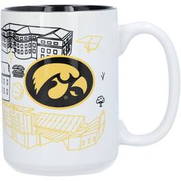 Indigo Falls - Iowa Hawkeyes 15oz. Campus Mug - Multicolor