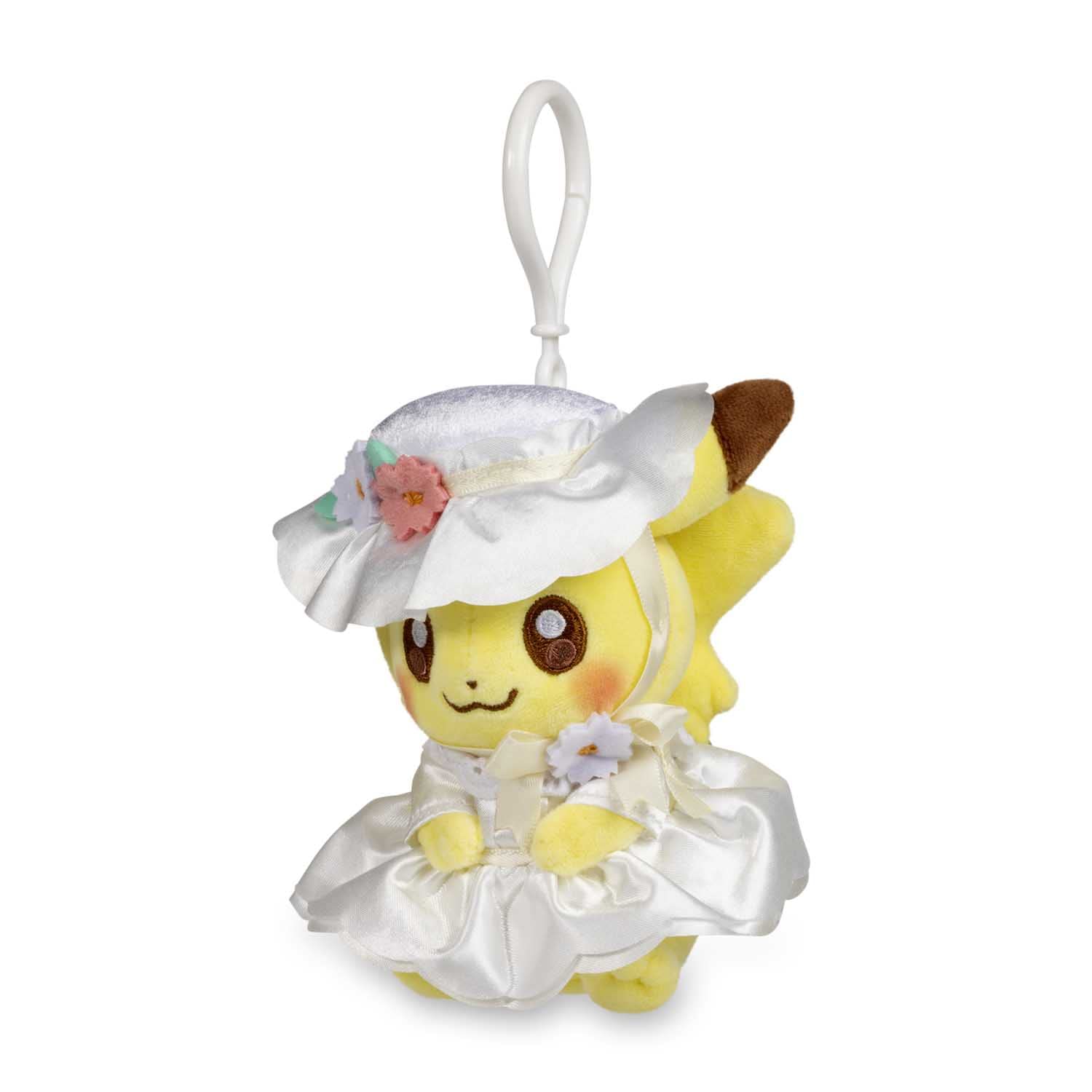 Alt View 1. Pokémon - Pokemon Center: Pikachu Happy Spring Plush Key Chain.