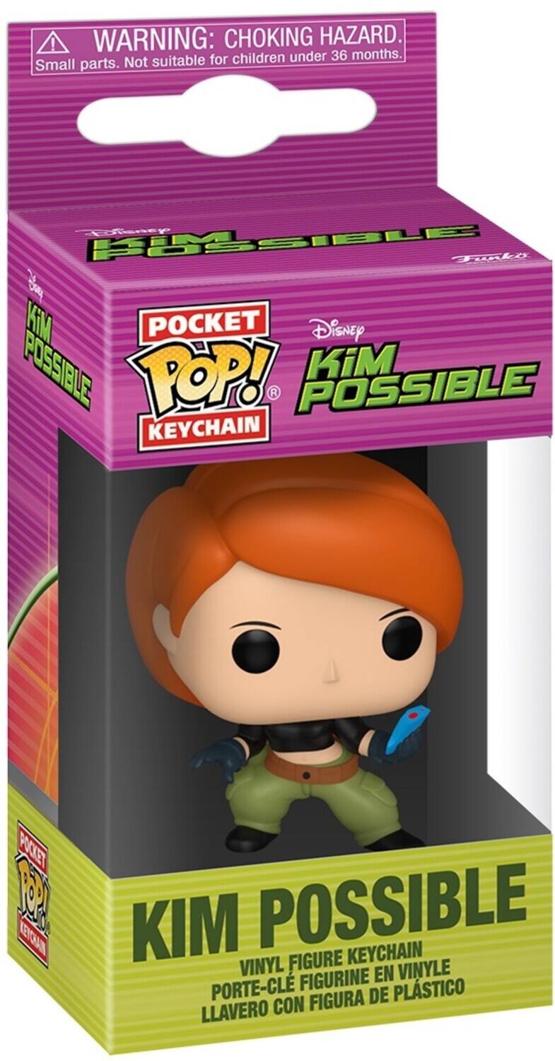 WARNING: CHOKING HAZARD. Small parts. Not suitable for children under 36 months. POCKET POP! KIM POSSIBLE KEYCHAIN VINYL FIGURE POCKET POP! KIM POSSIBLE KEYCHAIN VINYL FIGURE EN PORTE-CLE FIGURINE LLAVERO CON FIGURA DE PLSTICO