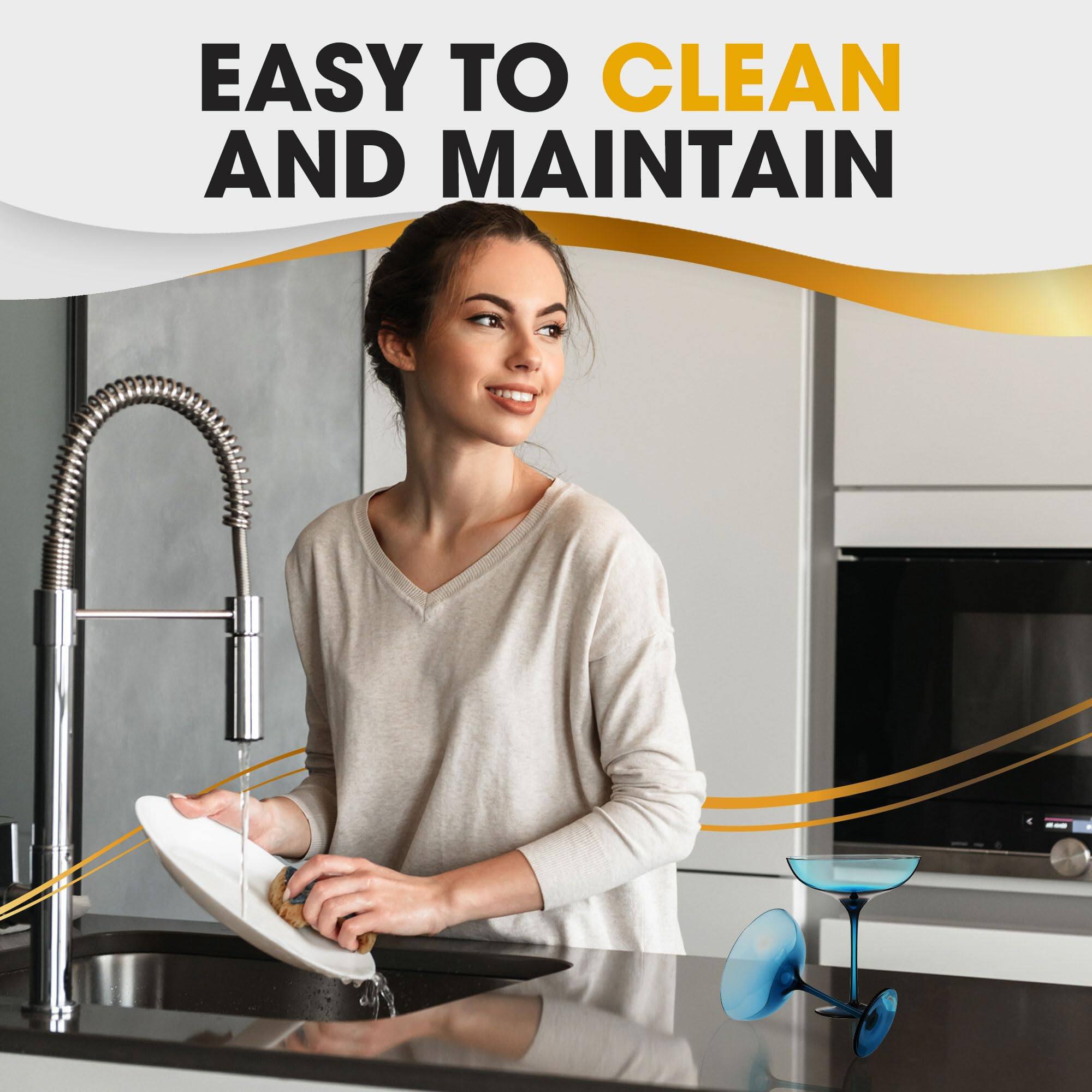 EASY TO CLEAN AND MAINTAIN