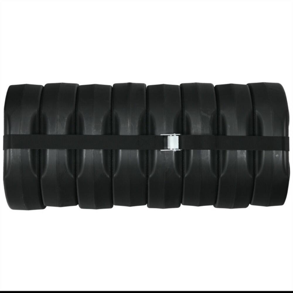 Alt View 6. Mondawe - 8 pieces Weight Plates Patio Canopy Tent Gazebo Shade Umbrella Water Filled - Black.