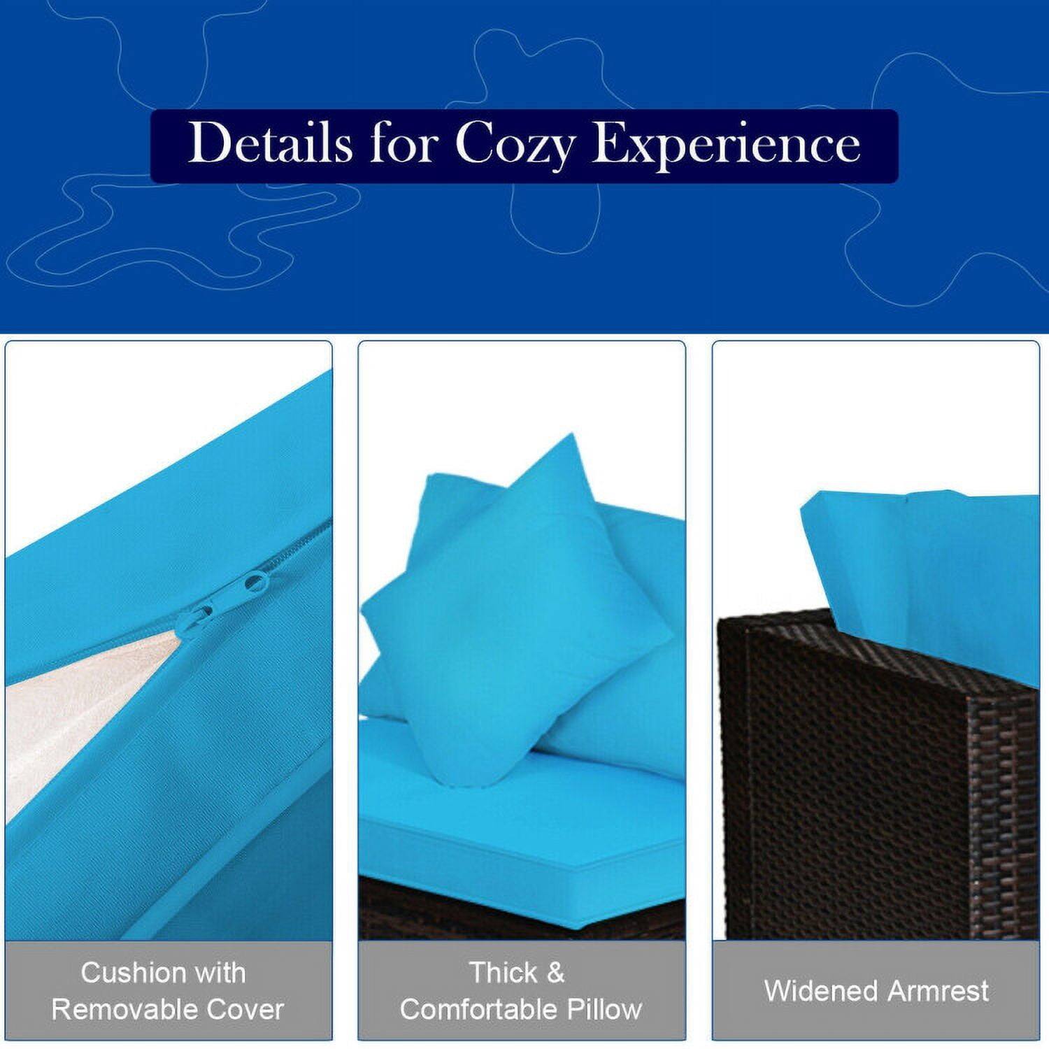 Details for Cozy Experience

- Cushion with Removable Cover
- Thick & Comfortable Pillow
- Widened Armrest