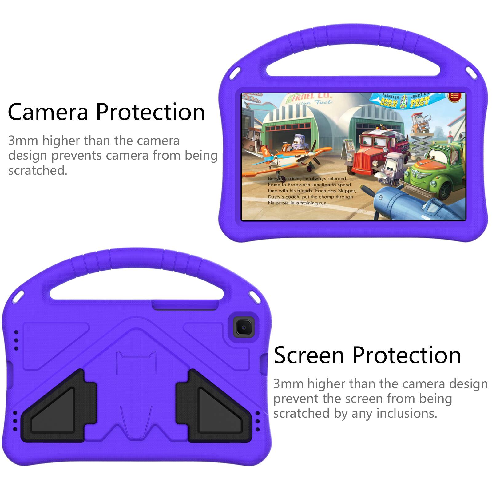 GERTEL LU. 400 Nen Fuet- Camera Protection 3mm higher than the camera design prevents camera from being scratched. Screen Protection 3mm higher than the camera design prevent the screen from being scratched by any inclusions.