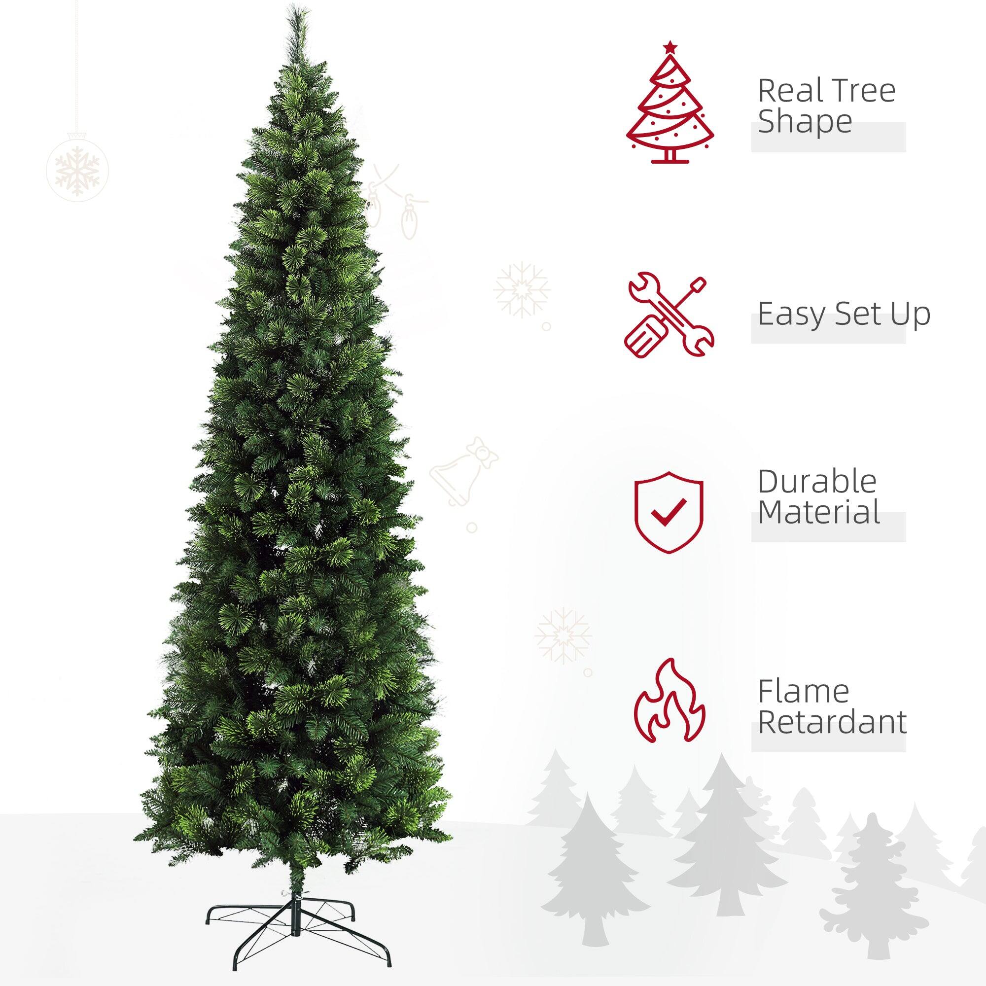 - Real Tree Shape
- Easy Set Up
- Durable Material
- Flame Retardant