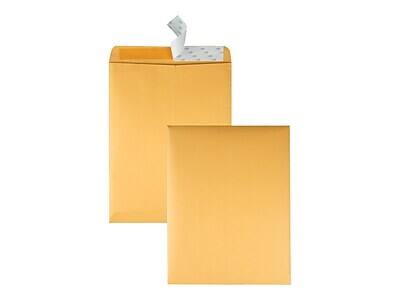 Alt View 2. Quality Park - Redi-Strip Kraft Catalog Envelopes, 10" x 13", 100/Box - Brown Kraft.