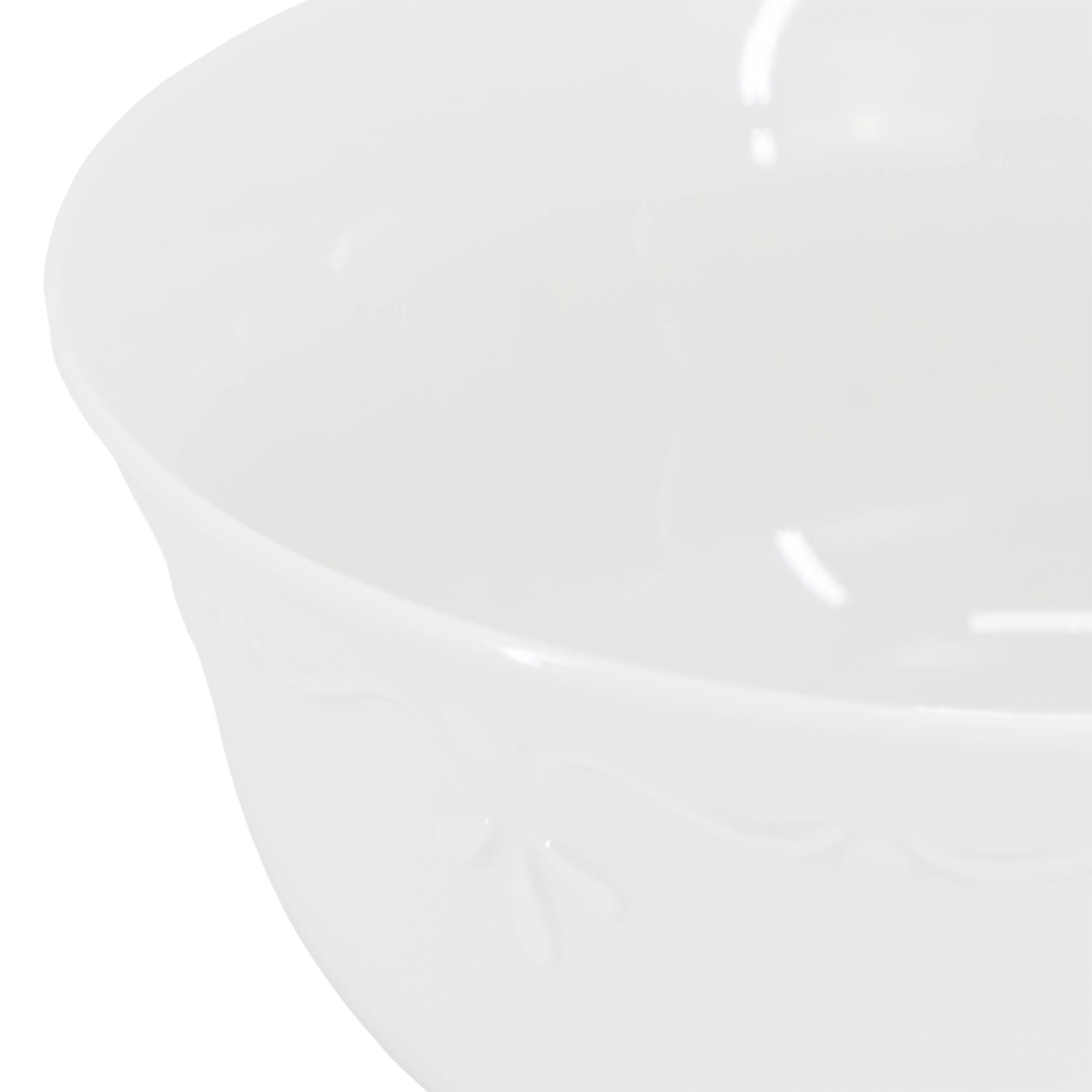 Alt View 2. Elama - Elama Henryi 6 Piece 6.1 Inch Porcelain Bowl Set in White - White.