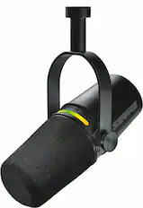 The text on the image reads "SHURE."