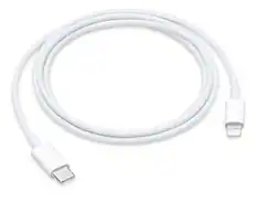 Front. Apple - USB-C to Lightning Cable (1m).
