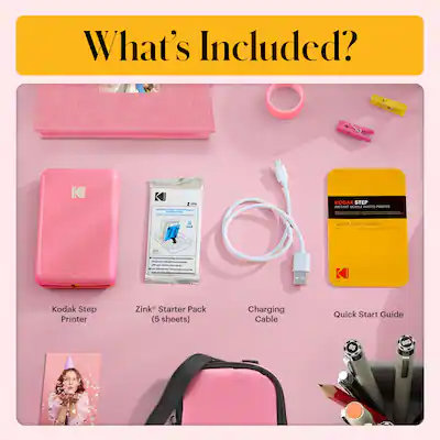 Hp Sprocket Plus KODAK Barbie X Step Slim Imprimante Photo Mobile Hp Sprocket Plus KODAK Barbie X Step Slim Imprimante Photo Mobile
