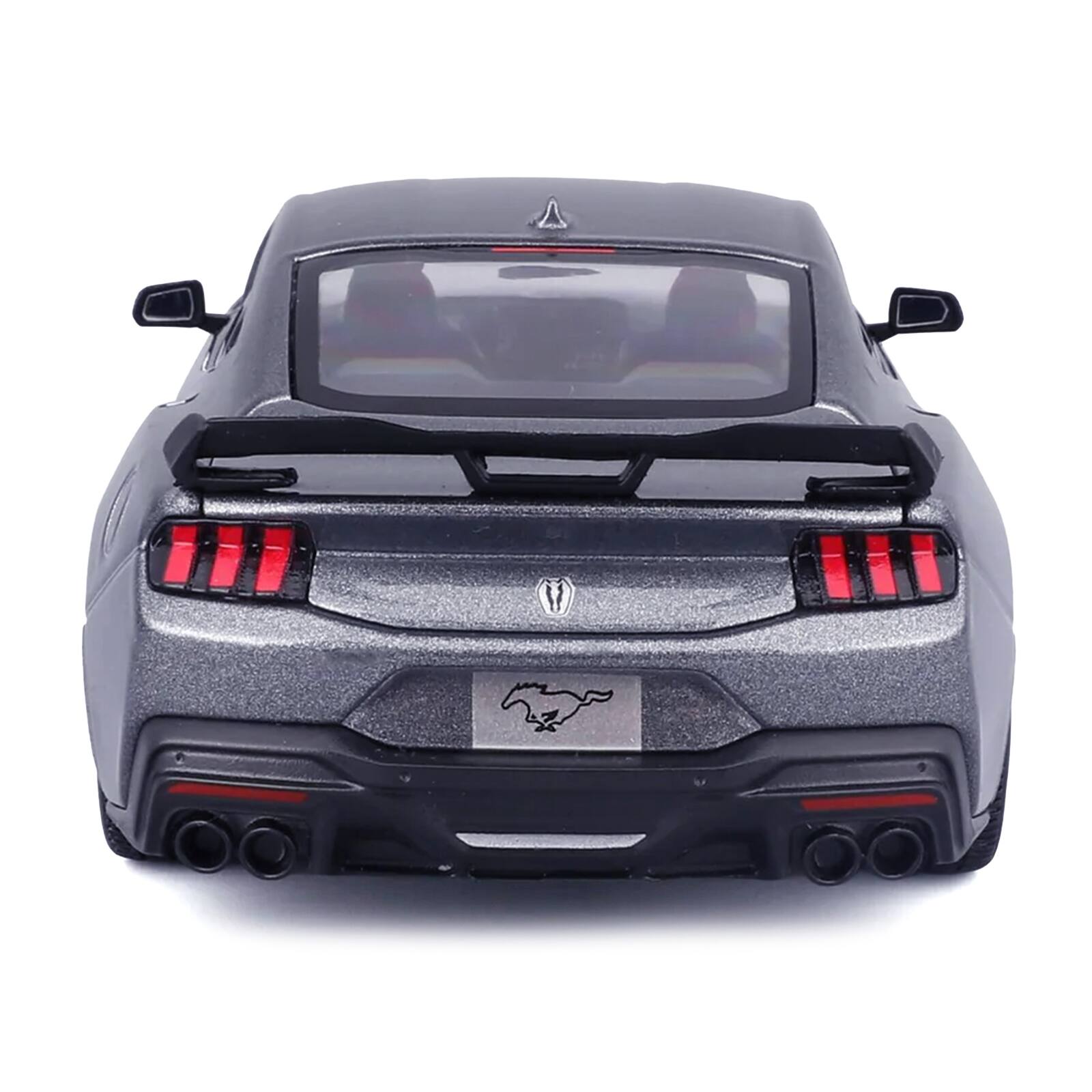 Alt View 4. Maisto - 2024 Ford Mustang Dark Horse Dark Gray Metallic "Special Edition" Series 1/24 Diecast Model Car by Maisto.