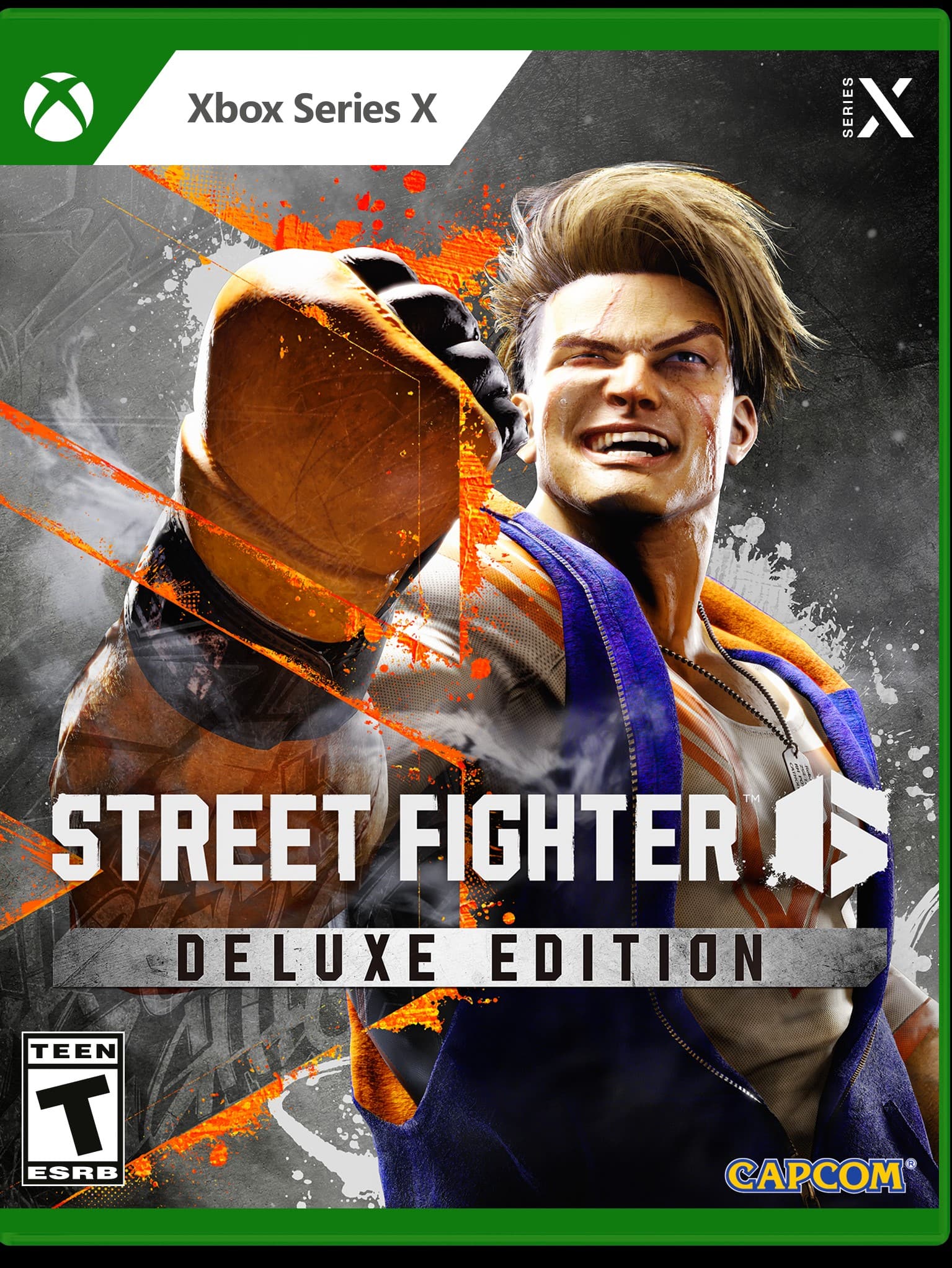 Front Zoom. Street Fighter 6 Deluxe Edition - Xbox Series X.