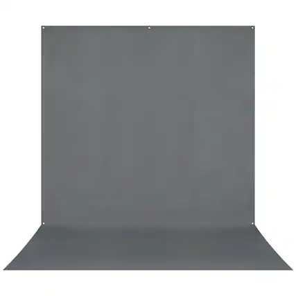 Front. Westcott - Westcott X-Drop Pro Wrinkle-Resistant 8 x 13 Feet Backdrop Kit (Neutral Gray).