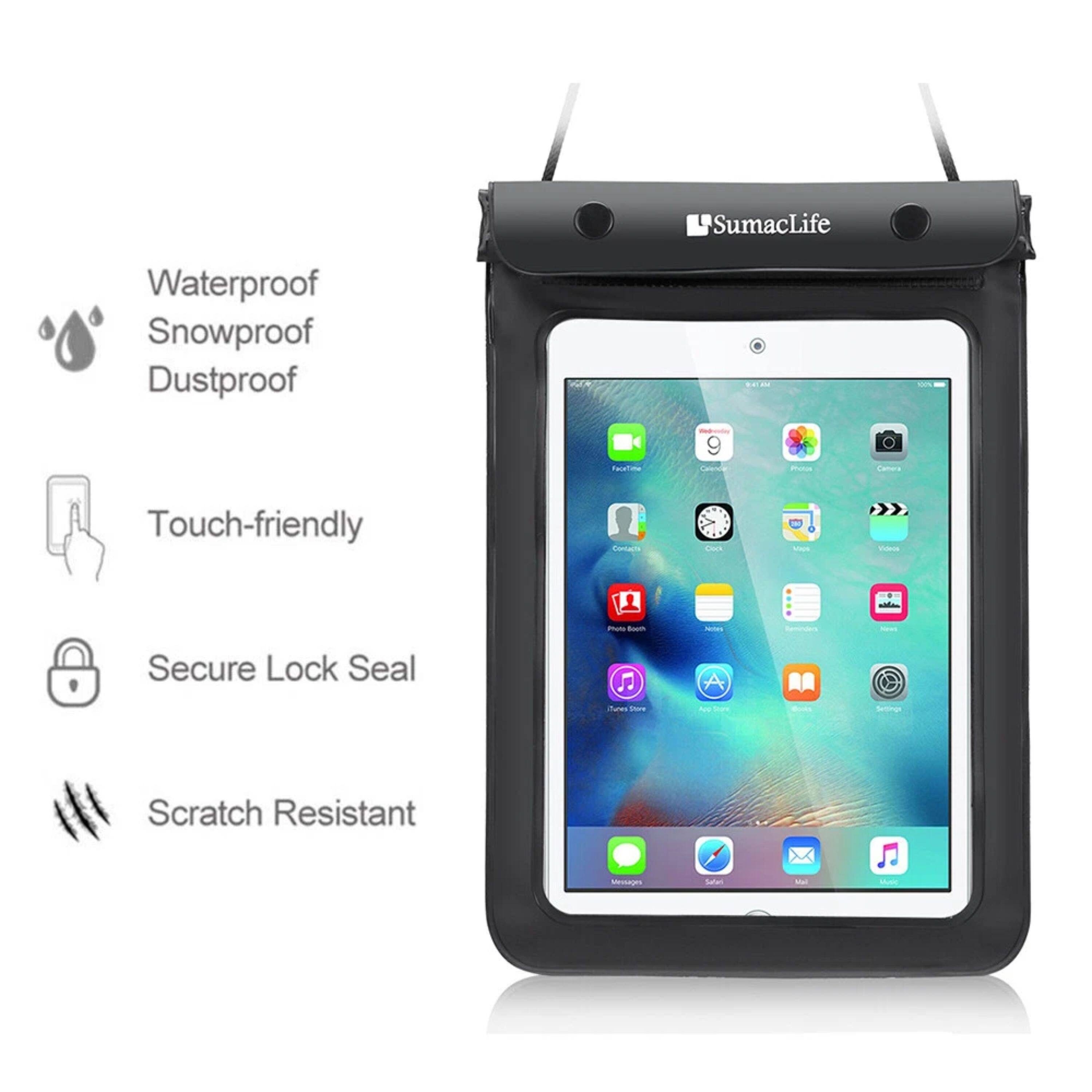 SumacLife Waterproof Snowproof Dustproof - Touch-friendly - Secure Lock Seal - Scratch Resistant