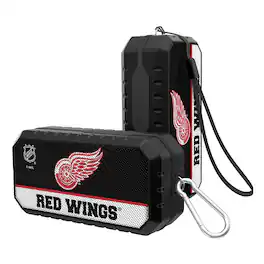 Keyscaper - Detroit Red Wings End Zone Water Resistant Bluetooth Speaker - Multicolor
