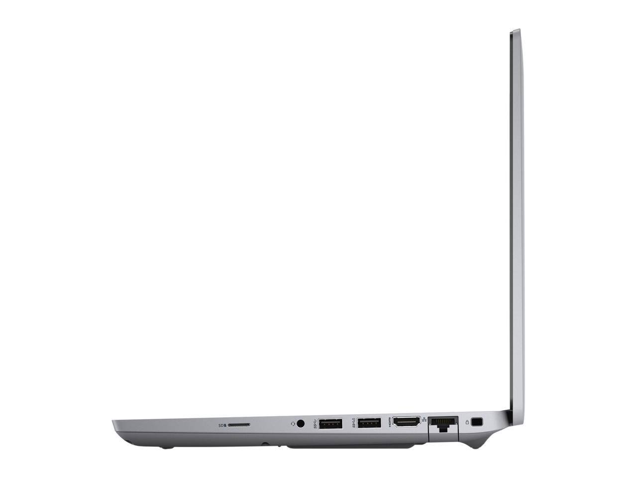 Alt View 3. Dell - Dell Latitude 5421 Laptop Intel Core i5-11500H 2.9GHz 16GB Memory 256GB SSD 14" FHD Windows 11 Pro 64-bit Touchscreen - Gray.