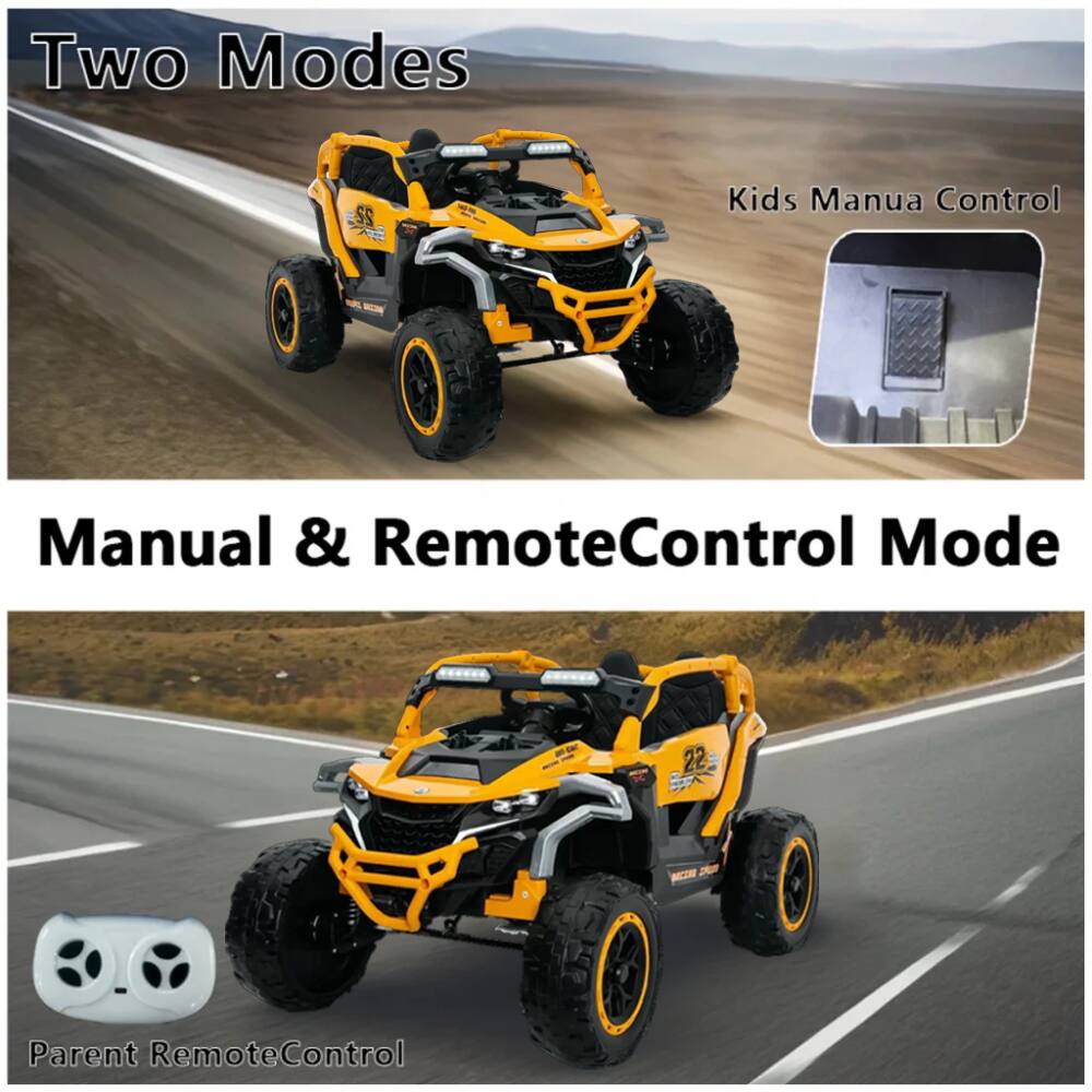 Two Modes

Kids Manual Control

Manual & Remote Control Mode

Parent Remote Control