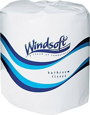 Windsoft - Facial Quality Bathroom Tissue, 2-Ply, White, 400 Sheets/Roll, 24 Rolls/Carton (WIN 2400) price history on PriceWatchPro