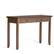 Front. Simpli Home - Artisan SOLID WOOD 46 inch Wide Transitional Console Sofa Table in Russet Brown - Russet Brown.