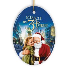 OrnamentallyYou - Miracle on 34th Street Christmas Ornament Nostalgic Classic Movie Gift and Tree Decor - Multi-colored