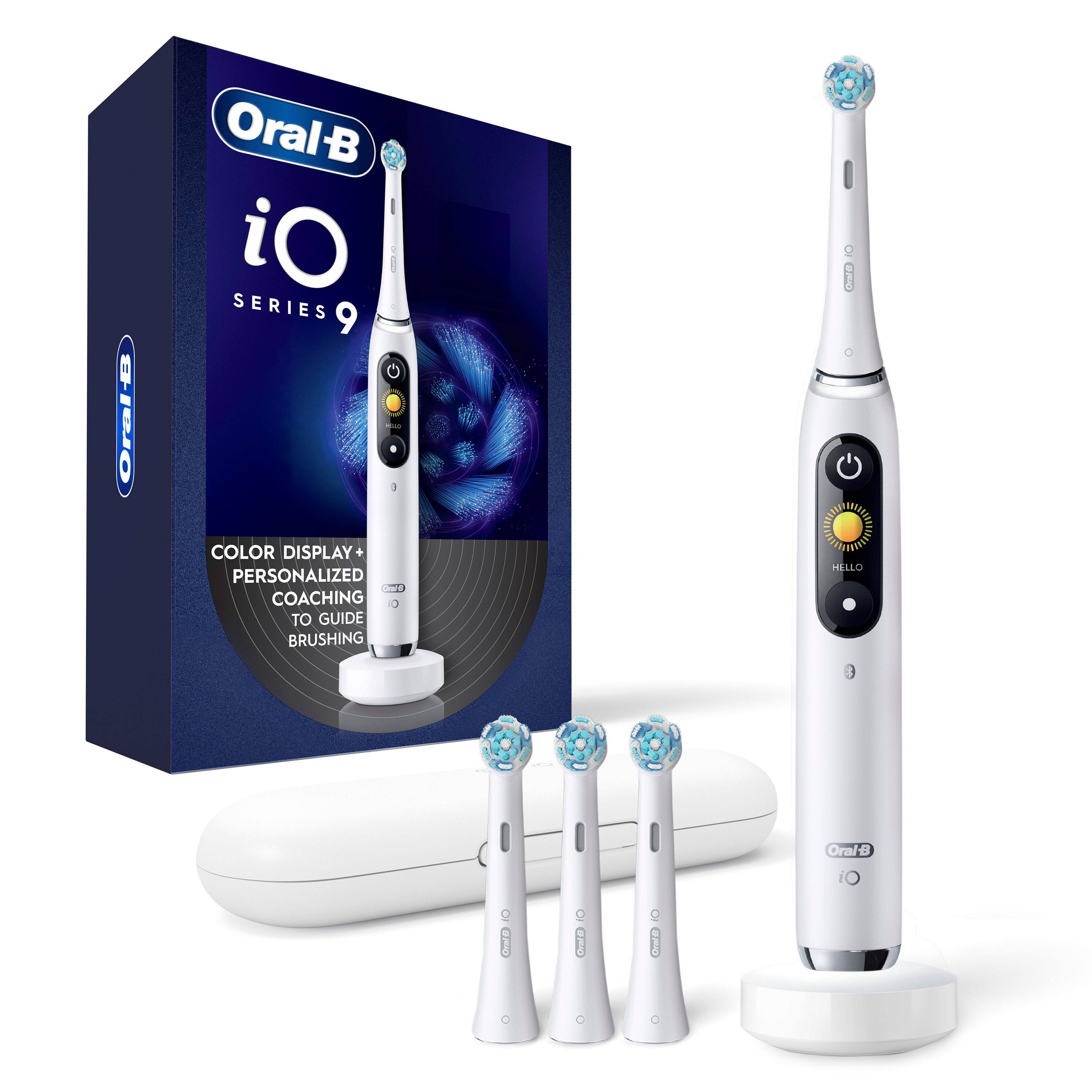 Oral-B iO SERIES 9  
COLOR DISPLAY + PERSONALIZED COACHING TO GUIDE BRUSHING  
HELLO Oral-B iO